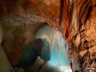 ledová jeskyně Eisriesenwelt