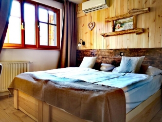 pokoj v hotelu Alpine Ribno